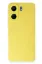 Newface Xiaomi Redmi 13C Kılıf Nano içi Kadife Silikon - Sarı resmi