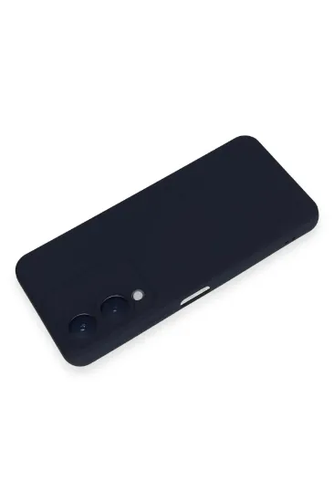 Newface Vivo Y17S Kılıf Nano içi Kadife Silikon - Lacivert resmi