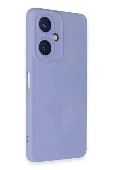 Newface Vivo Y27 Kılıf Nano içi Kadife Silikon - Lila resmi