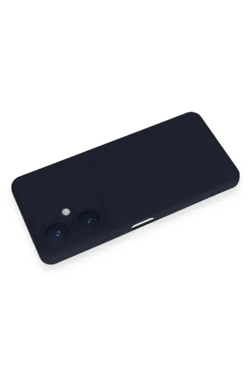 Newface Vivo Y27 Kılıf Nano içi Kadife Silikon - Lacivert resmi