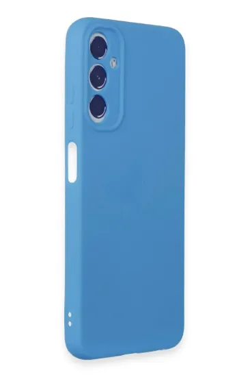 Newface Samsung Galaxy A05S Kılıf First Silikon - Mavi resmi