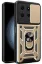 Newface İnfinix Note 30 Kılıf Pars Lens Yüzüklü Silikon - Gold resmi