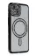 Newface iPhone 13 Kılıf Joke Simli Magneticsafe Kılıf - Siyah resmi