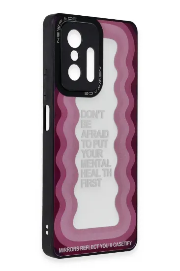 Newface Xiaomi Mi 11T Pro Kılıf Mirror Desenli Kapak - Mirror - 11 resmi