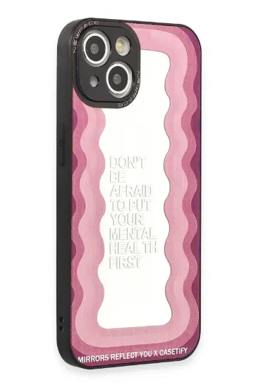 Newface iPhone 15 Kılıf Mirror Desenli Kapak - Mirror - 11 resmi