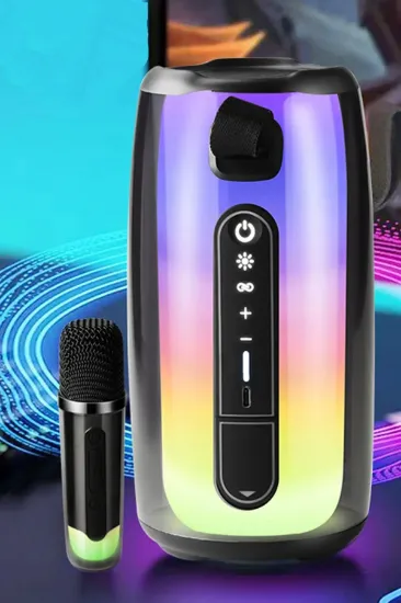 Newface Pluse 7 Mikrofonlu RGB Kablosuz Hoparlör - Beyaz resmi