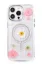 Newface iPhone 15 Pro Flower Magsafe Kapak - Pembe resmi
