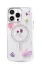 Newface iPhone 15 Pro Max Flower Magsafe Kapak - Mor resmi