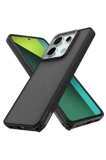 Newface Xiaomi Redmi Note 13 Pro 5G Kılıf Elegant Kapak - Siyah resmi