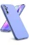 Newface Samsung Galaxy A24 4G Kılıf First Silikon - Lila resmi
