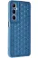 Newface Realme C65 Kılıf Petek Silikon Kapak - Mavi resmi
