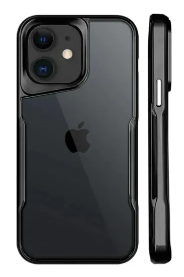 Newface iPhone 11 Kılıf Boyi Silikon Kapak - Siyah resmi