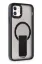 Newface iPhone 11 Tork Magsafe Standlı Kapak - Siyah resmi