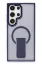 Newface Samsung Galaxy S24 Ultra Tork Magsafe Standlı Kapak - Lacivert resmi