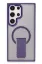 Newface Samsung Galaxy S24 Ultra Tork Magsafe Standlı Kapak - Derin Mor resmi