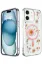 Newface iPhone 12 Kılıf Daisy Simli Magsafe Kapak - Pembe resmi