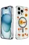 Newface iPhone 14 Pro Max Kılıf Daisy Simli Magsafe Kapak - Siyah resmi