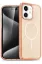 Newface iPhone 11 Kılıf Glow Magsafe Kapak - Turuncu resmi