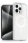 Newface iPhone 15 Pro Max Kılıf Glow Magsafe Kapak - Şeffaf resmi