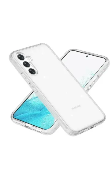 Newface Samsung Galaxy S23 FE Kılıf Glow Magsafe Kapak - Şeffaf resmi