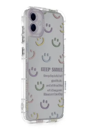Newface Samsung Galaxy A05 Kılıf Reflexion Desenli Kapak - Desen 2 resmi