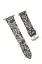 Newface Apple Watch 42mm Creeper Desenli Kordon - Siyah resmi