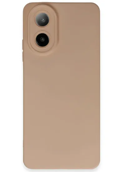 Newface Oppo A38 Kılıf Nano içi Kadife Silikon - Pudra resmi