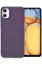 Newface Samsung Galaxy A05 Kılıf Petro Silikon - Mürdüm resmi