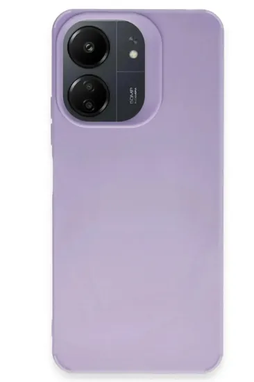 Newface Xiaomi Redmi 13C Kılıf Petro Silikon - Lila resmi