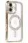 Newface iPhone 16 Kılıf Joke Simli Magneticsafe Kılıf - Gold resmi