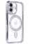 Newface iPhone 16 Kılıf Joke Simli Magneticsafe Kılıf - Mavi resmi