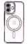 Newface iPhone 16 Plus Kılıf Joke Simli Magneticsafe Kılıf - Derin Mor resmi