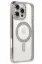 Newface iPhone 16 Pro Kılıf Joke Simli Magneticsafe Kılıf - Pembe resmi