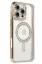 Newface iPhone 16 Pro Max Kılıf Joke Simli Magneticsafe Kılıf - Gold resmi