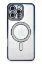 Newface iPhone 16 Pro Max Kılıf Joke Simli Magneticsafe Kılıf - Lacivert resmi