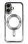 Newface iPhone 16 Kılıf Kross Magneticsafe Kapak - Titan Gri resmi