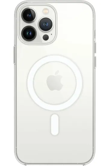 Newface iPhone 16 Pro Max Kılıf Pc Real Magsafe Kapak - Şeffaf resmi
