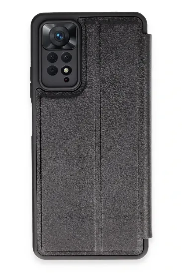 Newface Xiaomi Redmi Note 12 Pro 4G Kılıf Flip Cover - Siyah resmi