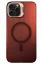 Newface iPhone 15 Pro Primera Magsafe Standlı Kapak - Bordo resmi