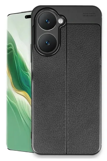 Newface Vivo Y18 Kılıf Auto Focus Kapak - Siyah resmi