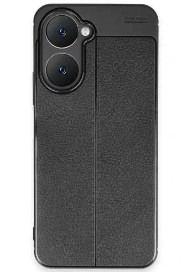 Newface Vivo Y18 Kılıf Auto Focus Kapak - Siyah resmi
