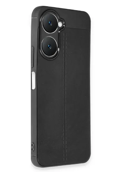 Newface Vivo Y18 Kılıf Auto Focus Kapak - Siyah resmi