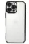 Newface iPhone 16 Pro Kılıf Razer Lensli Silikon - Siyah resmi