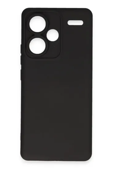 Newface Xiaomi Redmi Note 13 Pro Plus Kılıf Nano içi Kadife Silikon - Siyah resmi