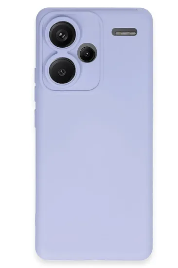 Newface Xiaomi Redmi Note 13 Pro Plus Kılıf Nano içi Kadife Silikon - Lila resmi