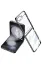 Newface Samsung Galaxy Z Flip 5 Kılıf Fold Element Kapak - Siyah resmi