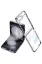 Newface Samsung Galaxy Z Flip 5 Kılıf Fold Element Kapak - Mor resmi