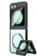 Newface Samsung Galaxy Z Flip 6 Kılıf Blur Fold Magsafe Kapak - Siyah resmi