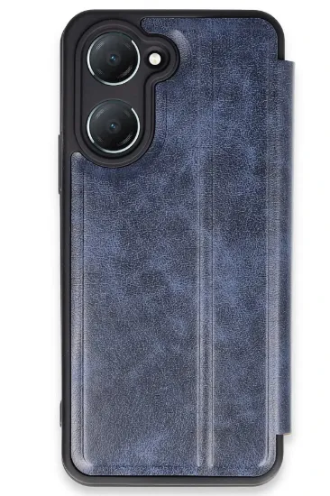 Newface Vivo Y18 Kılıf Flip Cover - Lacivert resmi