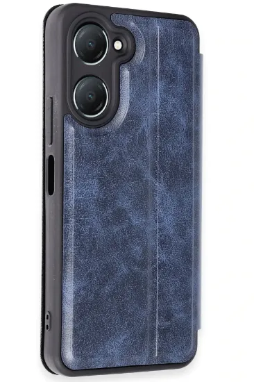 Newface Vivo Y18 Kılıf Flip Cover - Lacivert resmi